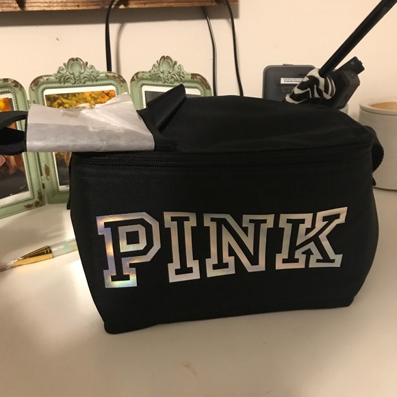 pink brand lunch box